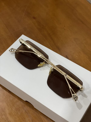 Maybach sunglasses, gold color