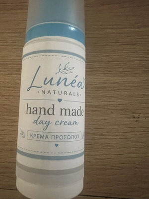 Hand made face moisturizer with SPF 15, fragrance-free, 50ml