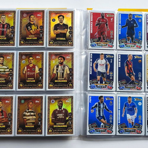 Topps Match Attax Champions League & Europa League 2025-2026 complete set like new