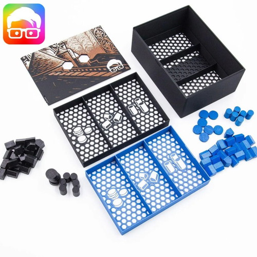 Caylus Board Game Organizer new, fits sleeved cards