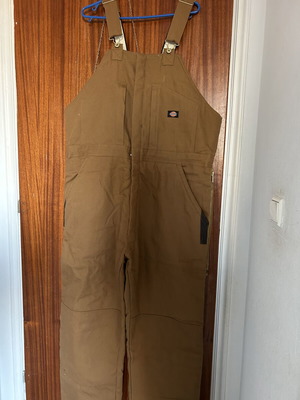 Dickies men's work salopettes new with insulated lining, size XL