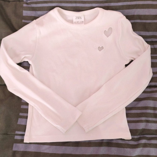 Winter T-shirts pack for girl size 6 used, Joyce, Zara, Orchestra