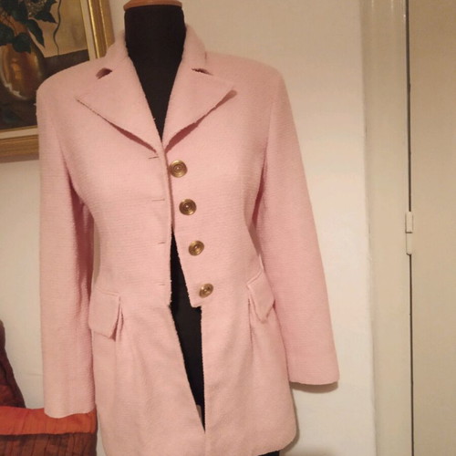 Valentino vintage pink suit used, size S
