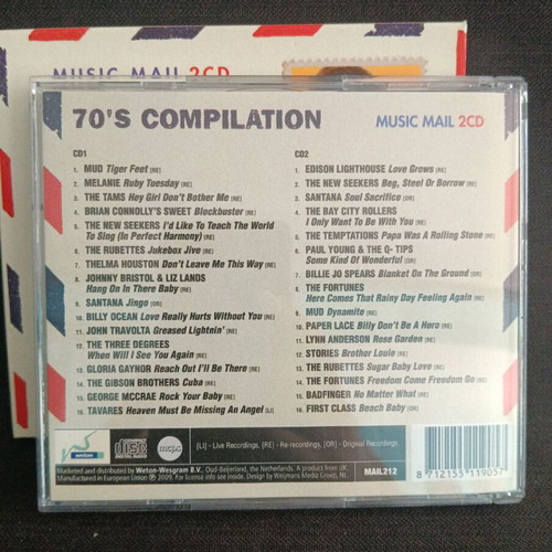 70's Compilation double D5 new, pop
