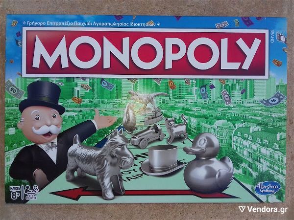  Hasbro epitrapezio Monopoly Classic 8+