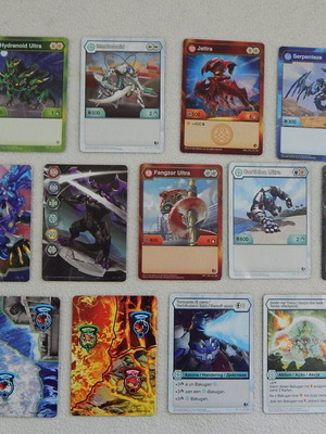Bakugan Battle Planet αυθεντικές κάρτες, σετ 13