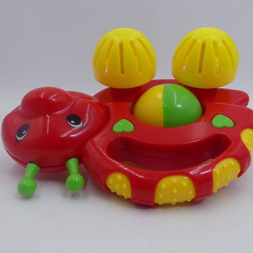 Ladybug Toy with Wheels used for Babies