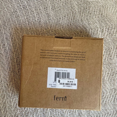 Bras Candleholder by Ferm Living new