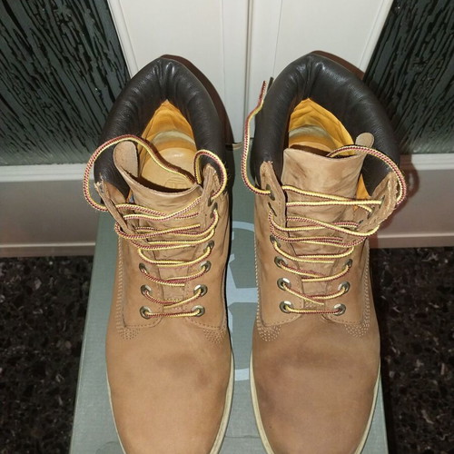 Μποτάκια Timberland 6-inch μεταχειρισμένα, καφέ, μέγεθος 46