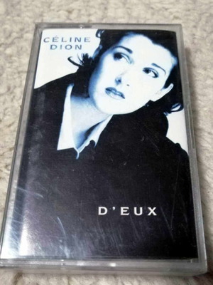 Celine Dion D'eux cassette used, pop