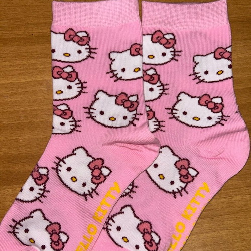 Hello Kitty kids socks new, pink