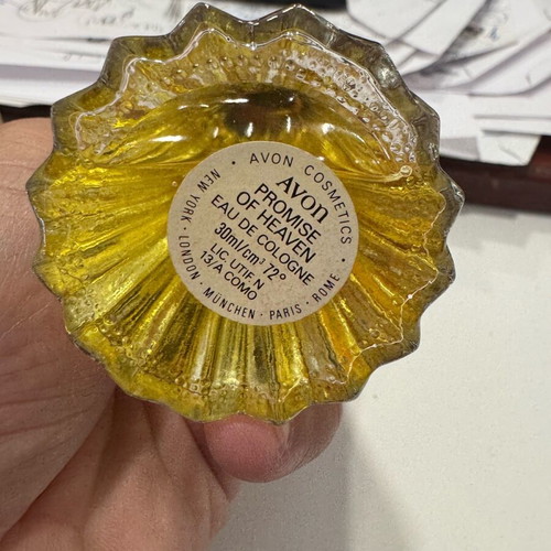 Vintage Avon Promise of Heaven perfume 30 ml like new