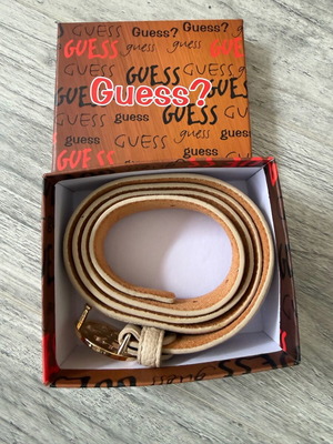 Ζώνη Guess καινούργια, μέγεθος 120, μπεζ
