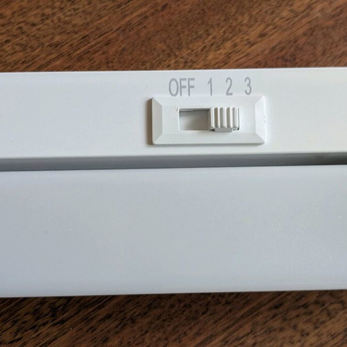 LED bar 54 cm with metal base and 3-position switch, new