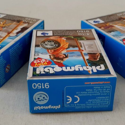 Playmobil set with 2x 9149 and 1x 9150 sealed, new