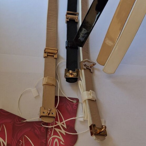 Modissimo women's belts like new, set of three colors