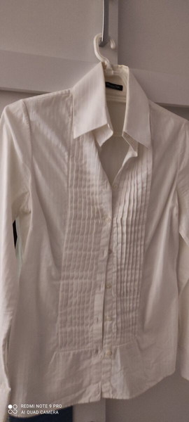 Λευκό πουκάμισο Massimo Dutti