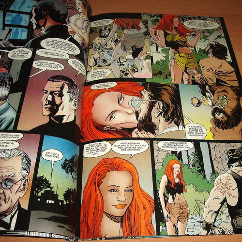 Batman & Robin Comic Book used, Greek, DC Comics