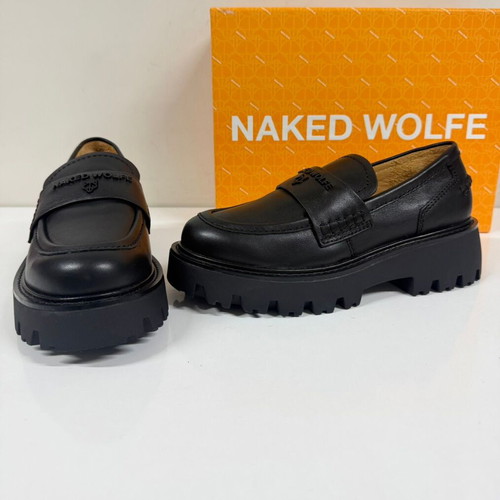 Naked Wolfe Flawed black sport shoes new, size 37