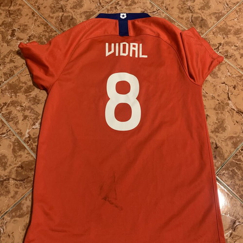 Nike Chile Arturo Vidal jersey used, size S