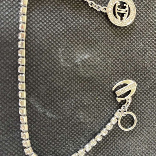 Just Cavalli zircon bracelet like new, 18cm, silver