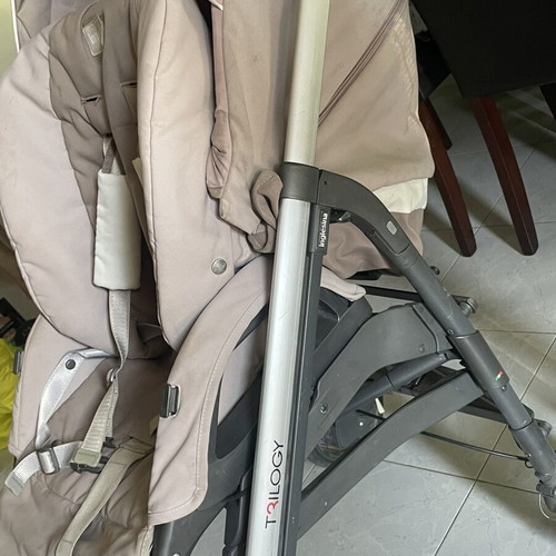 Inglesina Trilogy Baby Stroller used, converts to bed