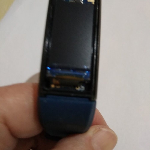 Activity tracker smart band used, screen detached, new strap
