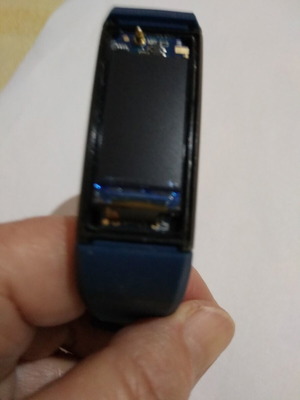 Activity tracker smart band used, screen detached, new strap