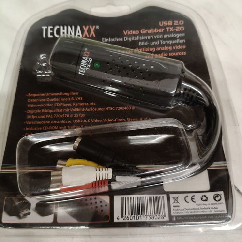 Video Grabber Technaxx TX-20 new, sealed
