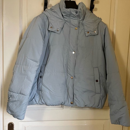 M&S women's padded jacket new with tags, soft blue, size EUR 46 UK 18
