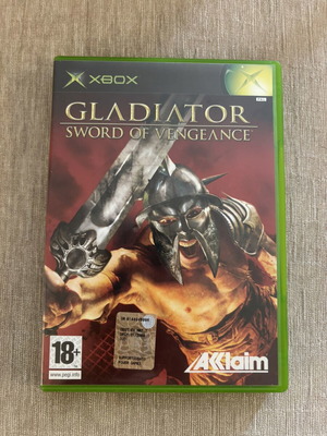 Gladiator Sword of Vengeance Xbox Original game used, complete