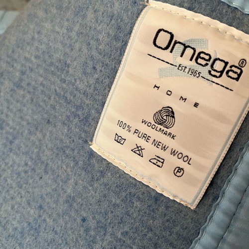 Omega wool blankets double-sided new, pack and single pieces