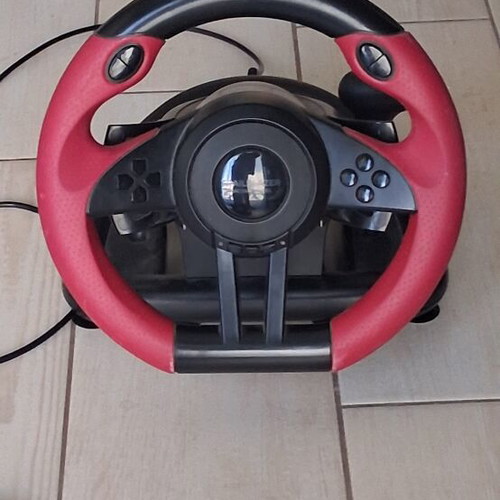 Speedlink steering wheel with pedals used, shifters not working
