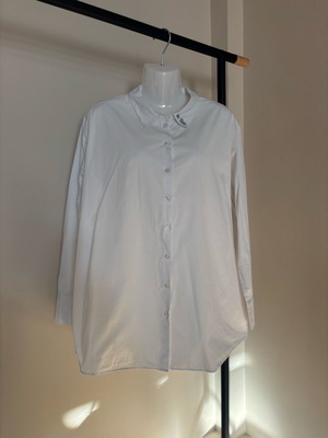 Πουκάμισο No Thinkin αφόρετο, μέγεθος 40, άσπρο