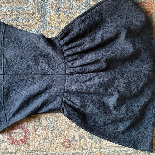 Black brocade dress Dahlia size S-M like new