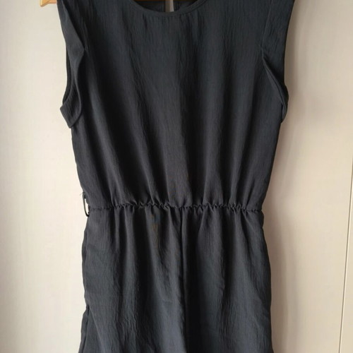 Shein women's black one-piece jumpsuit like new, size L