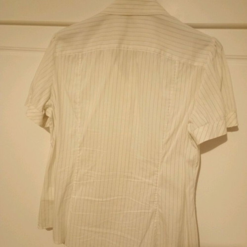 Lola short-sleeve shirt like new, black and white, size XL