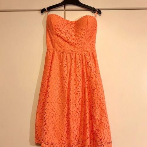 Coral dress Tally Weijl used, size 36 (S)