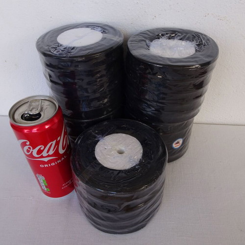 Organza ribbons vintage, like new, pack of 25 rolls 15 mm, 40 meters