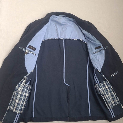 Massimo Dutti men's cotton jacket size 58 XXL like new, blue