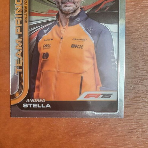 F1 Topps Chrome 2025 Team Principal Andrea Stella #194 like new