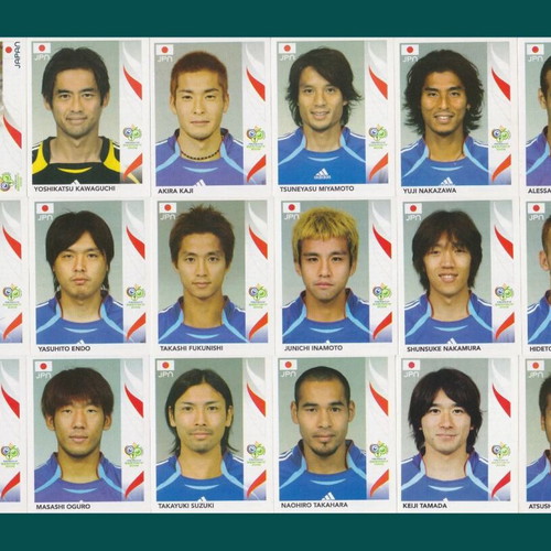 Panini World Cup 2006 Japan sticker set