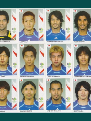 Panini World Cup 2006 Japan sticker set