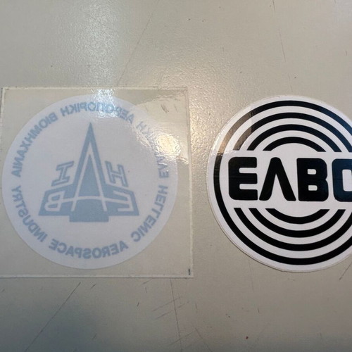 Elvo EAB 2 Stickers new, one suitable for car window