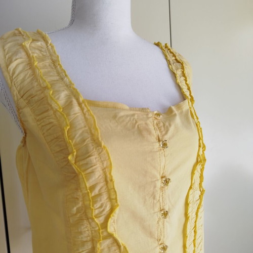 Good Feel XL cotton yellow blouse used