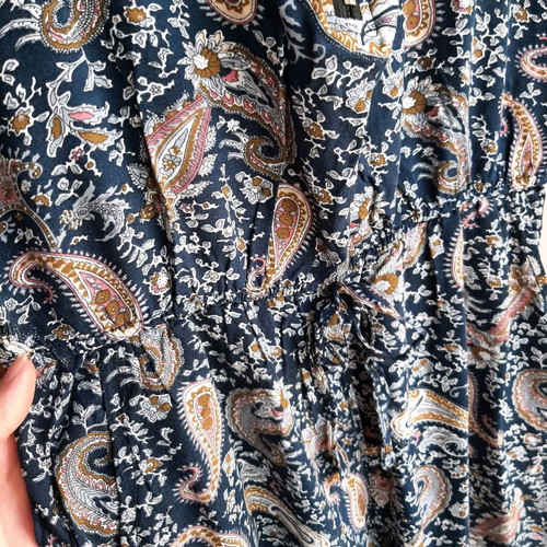 Cotton one-piece floral like new, size S