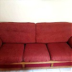  Τριθέσιος Καναπές-κρεβάτι και Πολυθρόνα