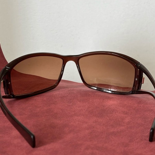 Carolina Herrera sunglasses used, black and brown