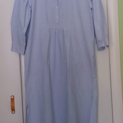 Long dress turquoise 100% cotton new by Drole de copine Paris