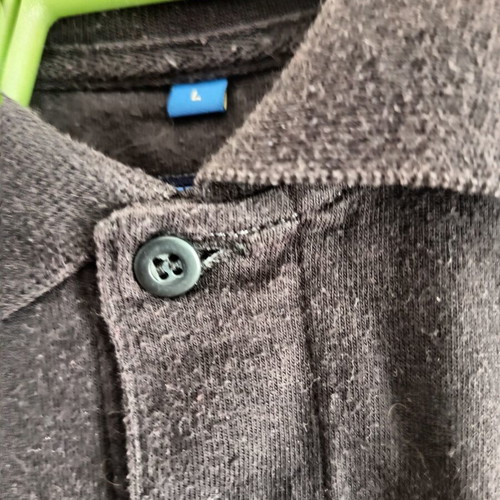 Men's shirt size L like new, gray
